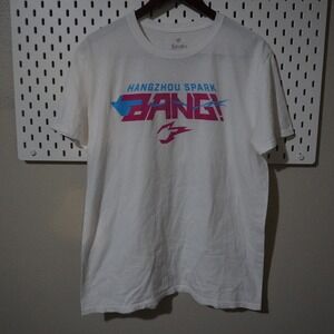 Hangzhou Spark BANG! Overwatch‎ League Fanatics White T-Shirt - Size L